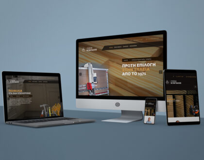 Website Design "Pagalos Timber"