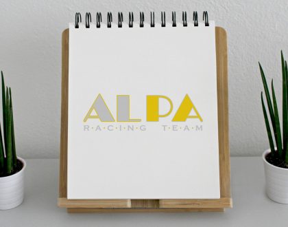 Diseño Logotipo "ALPA Racing Team"